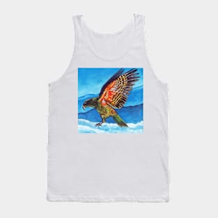 Kea in the Snow by Ira Tank Top